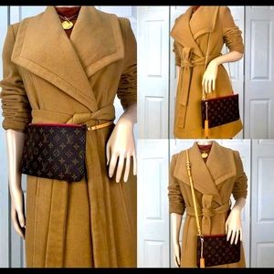 Authentic Louis Vuitton Neverfull Pochette Pouch